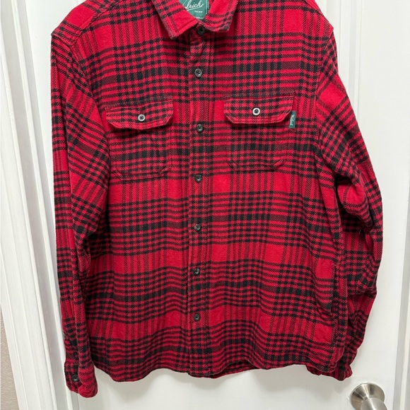 Woolrich Other - Vintage Woolrich Thick Flannel Button Up Plaid Wool Men's Size XLarge Red (W-3)